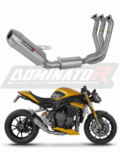 Triumph Speed Triple 1200 RS / RR 2021 - 2024 Sistema de escape Colector Silenciador S3 + dB killer