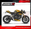 kompletny układ wydechowy z tłumikiem DOMINATOR Full System S3 CZARNY pasujący do motocykla Triumph Speed Triple 1200 RS / RR 2021 - 2024 5