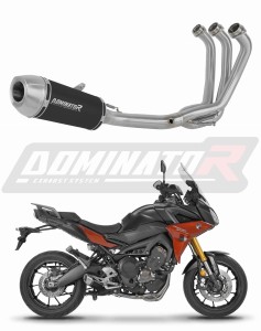 Yamaha MT 09 Tracer 900 / GT 2015 - 2020 Sistema de escape Colector Silenciador S3 BLACK + dB killer