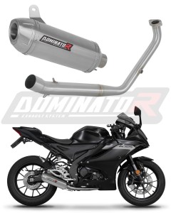 Yamaha YZF R125 2021 - 2024 (Euro 5) Sistema de escape Colector Silenciador S3 + dB killer