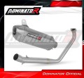 complete exhaust system with muffler DOMINATOR Full System S3 fits the motorcycle Yamaha YZF R125 2019   2020 3