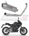 complete exhaust system with muffler DOMINATOR Full System S3 fits to Yamaha MT 125 2024  2026