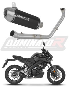 Yamaha MT 125 2024 - 2026 (Euro 5+) Sistema de escape Colector Silenciador S3 BLACK + dB killer
