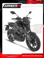 kompletny układ wydechowy z tłumikiem DOMINATOR Full System S3 CZARNY pasujący do motocykla Yamaha MT 125 2021 - 2024 6