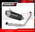 complete exhaust system with muffler DOMINATOR Full System S3 BLACK fits to Yamaha MT 125 2020  3