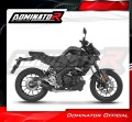 kompletny układ wydechowy z tłumikiem DOMINATOR Full System S3 CZARNY pasujący do motocykla Yamaha MT 125 2020  5