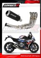sistema de escape completo con silenciador DOMINATOR Full System GP negro compatible con la motocicleta BMW M1000RR 2020  2024 3