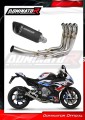 complete exhaust system with muffler DOMINATOR Full System HP6 BLACK fits to BMW S1000RR 2019  2026 2