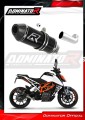 escape silenciador DOMINATOR HP3 negro compatible con la motocicleta KTM 390 Duke 2017  2020 2