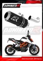 exhaust muffler DOMINATOR GP BLACK fits to KTM 390 Duke 2017  2020 2
