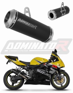 Suzuki GSXR 600 K1-K5 2001 - 2005 Silenciador Escape GP NEGRO + dB killer