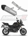 exhaust muffler DOMINATOR titanium HP7 fits the motorcycle QJMOTOR SRT 900 S / SX 2025   2026