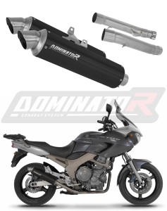Yamaha TDM 900 2002 - 2013 Silenciador Escape GPF NEGRO + dB killer