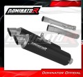 escape silenciador DOMINATOR GPF negro compatible con la motocicleta Yamaha TDM 900 2002  2013 3