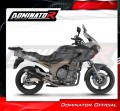escape silenciador DOMINATOR GPF negro compatible con la motocicleta Yamaha TDM 900 2002  2013 5