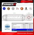 exhaust muffler DOMINATOR HP1 fits to Yamaha TDM 900 2002  2013 6