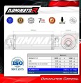 wydech tłumik DOMINATOR Okrągły pasujący do motocykla Yamaha TDM 900 2002 - 2013 6