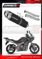 escape silenciador DOMINATOR OVR negro compatible con la motocicleta Yamaha TDM 900 2002  2013 2