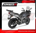 exhaust muffler DOMINATOR OVR BLACK fits to Yamaha TDM 900 2002  2013 4
