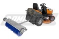 Aerator wertykulator ciągany do QUAD ATV Traktorków kosiarek DOMINATOR