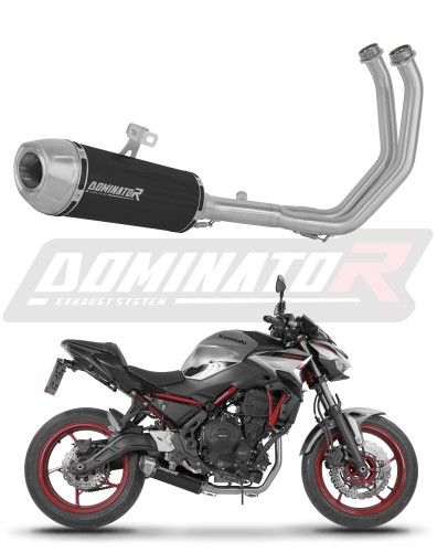Kawasaki Z650 2023 - 2026 Full system Kolektor wydech tłumik S3 BLACK + dB killer