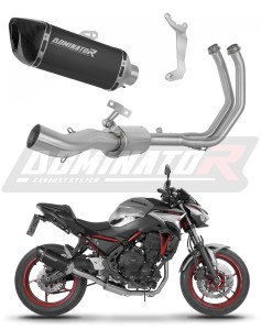 Kawasaki Z650 2023 - 2026 Sistema de escape Colector Silenciador HP6 NEGRO + dB killer