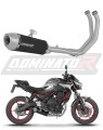 complete exhaust system with muffler DOMINATOR Full System S3 BLACK fits to Kawasaki Ninja 650 2023  2026