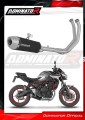 complete exhaust system with muffler DOMINATOR Full System S3 BLACK fits to Kawasaki Z650 2023  2026 2