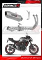complete exhaust system with muffler DOMINATOR Full System S6 fits to Kawasaki Z650 2023  2026 2