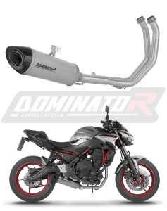 Kawasaki Z650 2023 - 2026 Sistema de escape Colector Silenciador Titanio HP8 + dB killer