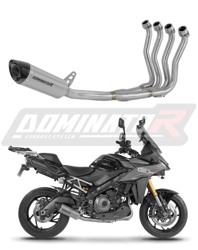 complete exhaust system with muffler DOMINATOR Full System titanium HP8 fits to Suzuki GSXS 1000 GX 2024