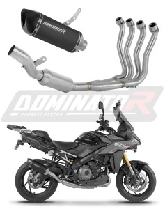 Suzuki GSX-S 1000 GX 2024 Sistema de escape Colector Silenciador HP6 NEGRO EX + dB killer