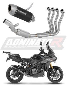 Suzuki GSX-S 1000 GX 2024 Sistema de escape Colector Silenciador S6 NEGRO EX + dB killer