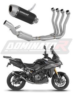 Suzuki GSX-S 1000 GX 2025 - 2026 Sistema de escape Colector Silenciador S6 NEGRO EX + dB killer