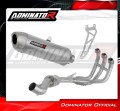 sistema de escape completo con silenciador DOMINATOR Full System S6 compatible con la motocicleta Triumph S