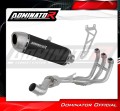 sistema de escape completo con silenciador DOMINATOR Full System S6 neg