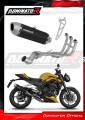 complete exhaust system with muffler DOMINATOR Full System S6 BLACK fits to Tr