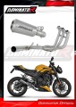 sistema de escape completo con silenciador DOMINATOR Full System GPS compatible con la motocicleta Triumph Street Triple 765 RS 2024  2025 5
