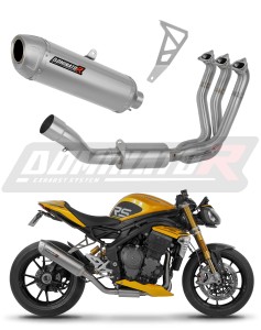 Triumph Speed Triple 1200 RS / RR 2021 - 2024 Sistema de escape Colector Silenciador S6 + dB killer