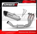 sistema de escape completo con silenciador DOMINATOR Full System titanio HP6 compatible con la motocicleta Triumph Speed Triple 1200 RS / RR 2021  2024 3