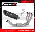 complete exhaust system with muffler DOMINATOR Full System HP6 BLACK fits to Triumph Speed Triple 1200 RS / RR 2021  2024 3