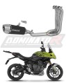 sistema de escape completo con silenciador DOMINATOR Full System S3 negro compatible con la motocicleta Triumph Tiger Sport 660 2025  2026