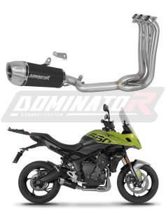 Triumph Tiger Sport 660 2025 - 2026 Sistema de escape Colector Silenciador S3 NEGRO + dB killer