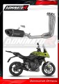sistema de escape completo con silenciador DOMINATOR Full System HP8 negro compatible con la motocicleta Triumph Tiger Sport 660 2025  2026 2