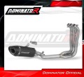 sistema de escape completo con silenciador DOMINATOR Full System HP8 negro compatible con la motocicleta Triumph Tiger Sport 660 2025  2026 3