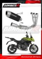sistema de escape completo con silenciador DOMINATOR Full System S6 negro compatible con la motocicleta Triumph Tiger Sport 660 2025  2026 2