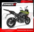 sistema de escape completo con silenciador DOMINATOR Full System S6 negro compatible con la motocicleta Triumph Tiger Sport 660 2025  2026 4