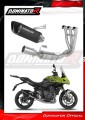 sistema de escape completo con silenciador DOMINATOR Full System HP6 negro compatible con la motocicleta Triumph Tiger Sport 660 2025  2026 2
