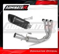 sistema de escape completo con silenciador DOMINATOR Full System HP6 negro compatible con la motocicleta Triumph Tiger Sport 660 2025  2026 3