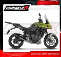 sistema de escape completo con silenciador DOMINATOR Full System HP6 negro compatible con la motocicleta Triumph Tiger Sport 660 2025  2026 5